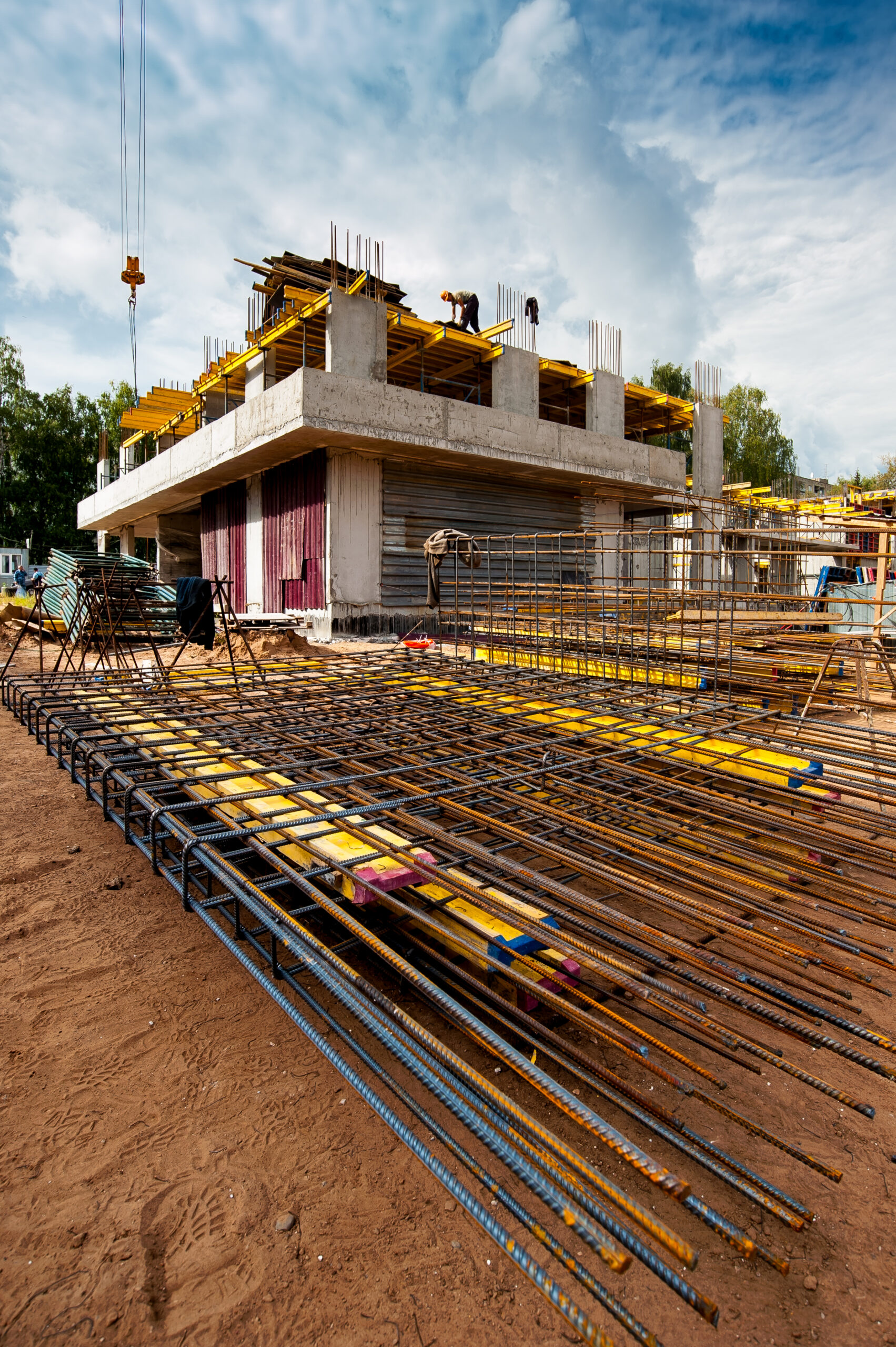 Obra residencial D.Sá